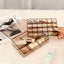 2 Layers Aesthetic Jewelry Holder|Transparent 32 Grid Jewelry Storage Box Organi Carousel 1