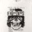 Foo Fighters T Shirt Roxy Flyer Band Logo new Official Unisex White Carousel 2
