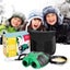 Compact Shockproof Binoculars for Bird Watching for 3-13 Years Old (Green) Carousel 6