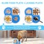 Slow Feeder Lick Mat, Distraction Device for Washing Dogs Carousel 2