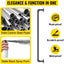Industrial Pipe Stair Handrail-95CM Carousel 6