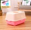 Cats Litter Box With Scoop Fully-closed Pet Toilet box with Scoop Large size Carousel 3
