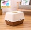 Cats Litter Box With Scoop Fully-closed Pet Toilet box with Scoop Large size Carousel 6