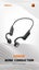 Bone Conduction Earphone, Wireless. Black. Carousel 1
