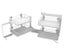 Magic Pull Out Corner Unit for Blind Corner 1000mm Carousel 7