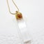 Selenite and Citrine Crystal Necklace Carousel 2