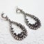 Rhinestone Encrusted Tear Drop Earrings Carousel 3