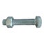 BOLT NUT AND WASHER SET GALVANISED M10 PACK OF 10 Carousel 2