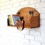 Solid Wooden Kids Floating Wall Mounted Display Shelf Bookshelf Storage decor Carousel 3