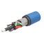 DYNAMIX OS2 12 Core Single Mode Loose Tube Direct Bury Outdoor Fibre Cable Roll Carousel 1