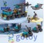 123Pcs 6 In 1 Mini SWAT Police Truck Model Building Blocks Helicopter Car Carousel 7