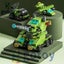 138Pcs 6 In 1 Military Vehicles Tank Sets Model Building Blocks Figures Bricks Carousel 4