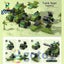 138Pcs 6 In 1 Military Vehicles Tank Sets Model Building Blocks Figures Bricks Carousel 6