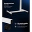 Artiss Laptop Table Desk Adjustable Stand with Fan - White Carousel 6