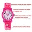 3D Cartoon Flamingo Waterproof Childrens Watch -Blue Carousel 4
