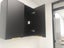 1000mm wide Italian Made Wall Cabinets with Soft Close Blum Hinges black carcass Carousel 5