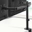 Artiss Monitor Arm Mount Dual 32' Black Carousel 7