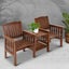 Gardeon Garden Bench Chair Table Loveseat Wooden Outdoor Furniture Patio Park... Carousel 7