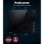 Devanti Ceramic Cooktop 60cm Electric Kitchen Burner Cooker 4 Zone Knobs Control Carousel 5