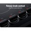 Devanti Ceramic Cooktop 60cm Electric Kitchen Burner Cooker 4 Zone Knobs Control Carousel 6