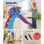Keezi Kids Slide with Basketball Hoop Outdoor Indoor Playground Toddler Play Carousel 6