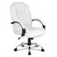 Artiss Office Chair Gaming Computer Chairs Executive Pu Leather Seating White Carousel 1