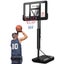 Everfit 3.05m Basketball Hoop Stand System Ring Portable Net Height Adjustable Carousel 7