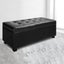 Artiss Pu Leather Storage Ottoman - Black Carousel 7
