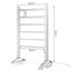 Devanti Electric Heated Towel Rail Rails Warmer Rack Aluminium Bar Bathroom Carousel 2