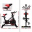 Everfit Spin Exercise Bike Cycling Fitness Commercial Home Workout Gym Black Carousel 2