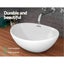 Goslash Picks Cefito Ceramic Oval Sink Bowl - White Carousel 5