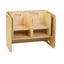 Keezi 3 Pc Nordic Kids Table Chair Set Beige Desk Activity Compact Children Carousel 3