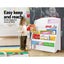 Keezi 5 Tiers Kids Bookshelf Magazine Rack Shelf Organiser Bookcase Display Carousel 3