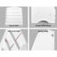 Keezi 5 Tiers Kids Bookshelf Magazine Rack Shelf Organiser Bookcase Display Carousel 5
