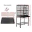 I.pet Bird Cage Pet Cages Aviary 144cm Large Travel Stand Budgie Parrot Toys Carousel 2