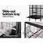 I.pet Bird Cage Pet Cages Aviary 144cm Large Travel Stand Budgie Parrot Toys Carousel 5
