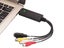 2 X USB 2.0 Audio Video Adapter VHS to DVD VCR Converter Digital Capture Card Carousel 5