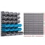 Giantz 88 Parts Wall-mounted Storage Bin Rack Tool Garage Shelving Organiser Box Carousel 2