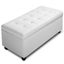 Artiss Large Pu Leather Storage Ottoman - White Carousel 4