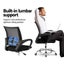 Artiss Office Chair Gaming Chair Computer Mesh Chairs Executive Mid Back Black Carousel 3