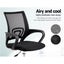 Artiss Office Chair Gaming Chair Computer Mesh Chairs Executive Mid Back Black Carousel 4