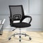 Artiss Office Chair Gaming Chair Computer Mesh Chairs Executive Mid Back Black Carousel 6