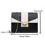 Bag New Contrast Lock Chain PU Small Fashion Cute Slung Mobile Phone Carousel 3