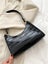 Fashion Vintage Crocodile Stripe Handbag Solid Color Retro Casual Carousel 1