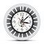 Piano Keyboard Treble Clef Wall Art Modern Wall Clock Musical Notes Black Carousel 2