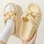 Platform Summer Shoes for Women High Heels 5.5CM Flip Flops Non-slip Carousel 6