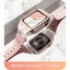 Apple Watch Cosmo Wristband Case 42mm Compatible Series 3 2 1 - Marble Pink Carousel 6