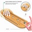 Brand New Wood Mini Bowling Ball Table Indoor Bowling Game *Clearance* Carousel 7
