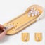 Brand New Wood Mini Bowling Ball Table Indoor Bowling Game *Clearance* Carousel 8