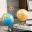 Home Decor Accessories Retro World Globe Modern Learning World Map Carousel 3